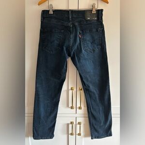 Levi's 504 Men's Classic Navy Blue Straight Jeans Size 30